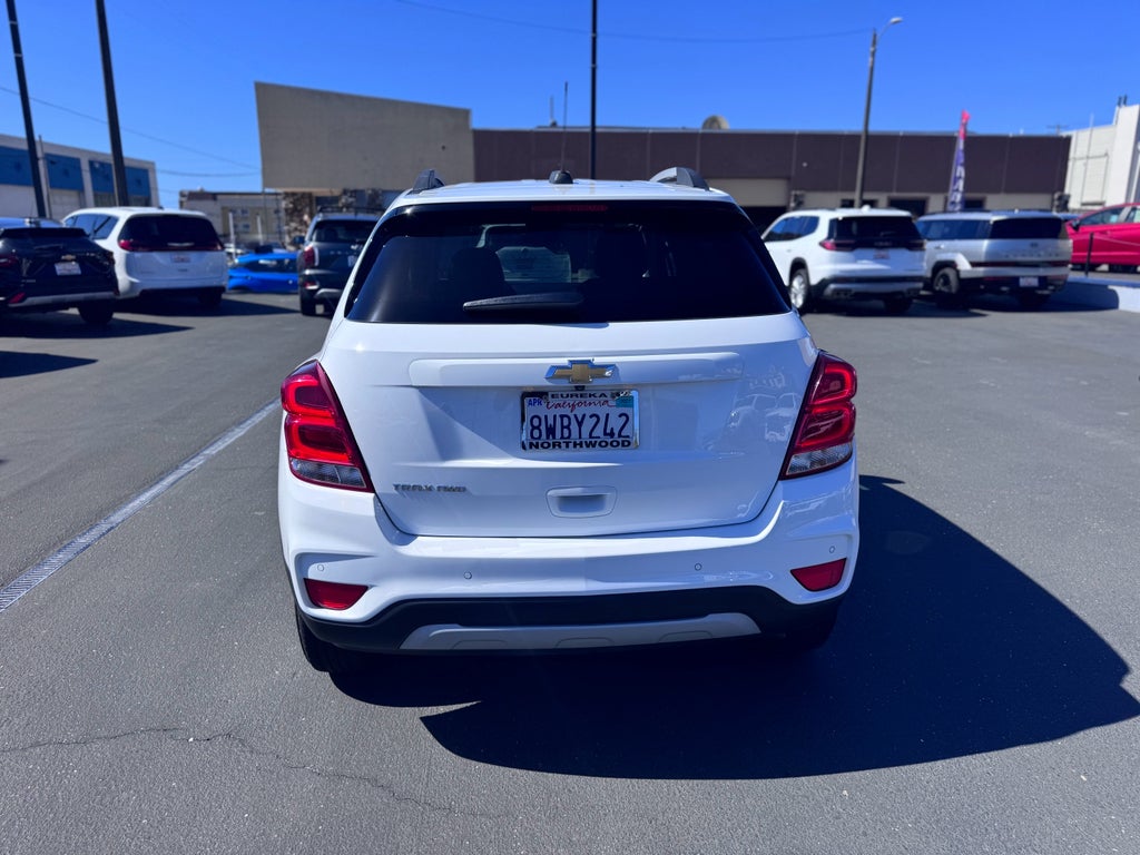 2021 Chevrolet Trax — rear three-quarter view